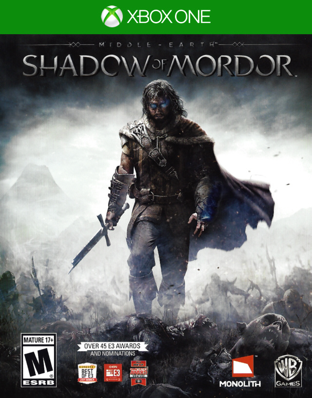 Middle Earth Shadow Of Mordor Box Art Microsoft Xbox One Sega